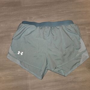 Under Armour Light Blue Running Shorts
